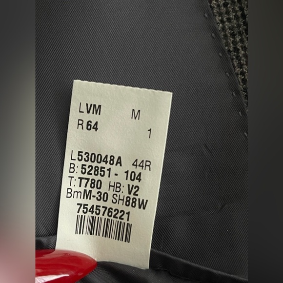 Lauren Ralph Lauren 44R Gray 100% Wool Blazer Lord & Taylor Sport Jacket - Picture 7 of 11